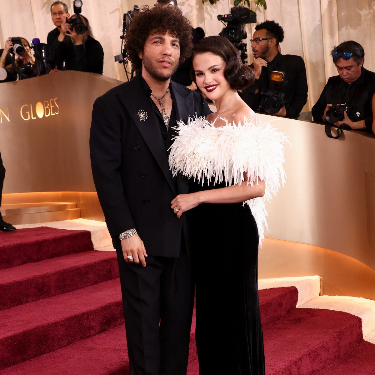 Selena Gomez and Benny Blanco ace old Hollywood glamour 