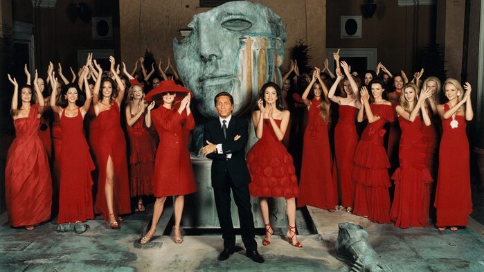 How Valentino Garavani, the ‘Emperor of Elegance’, went on to make red his signature