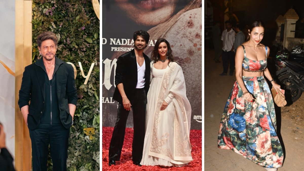 This week on HELLO! India's celebrity radar: Shahid Kapoor and Triptii Dimri's promotional rounds, Shah Rukh Khan's Rs 13 crore Rolex watch and more
