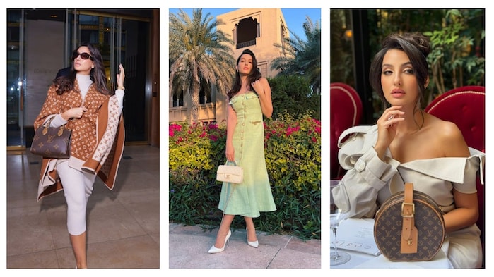 Nora Fatehi's handbag collection holds a special place in her luxury closet