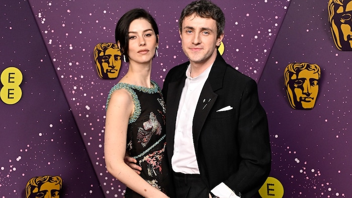 Paul Mescal and Gracie Abrams make their red carpet couple debut at the 2026 BAFTA awards