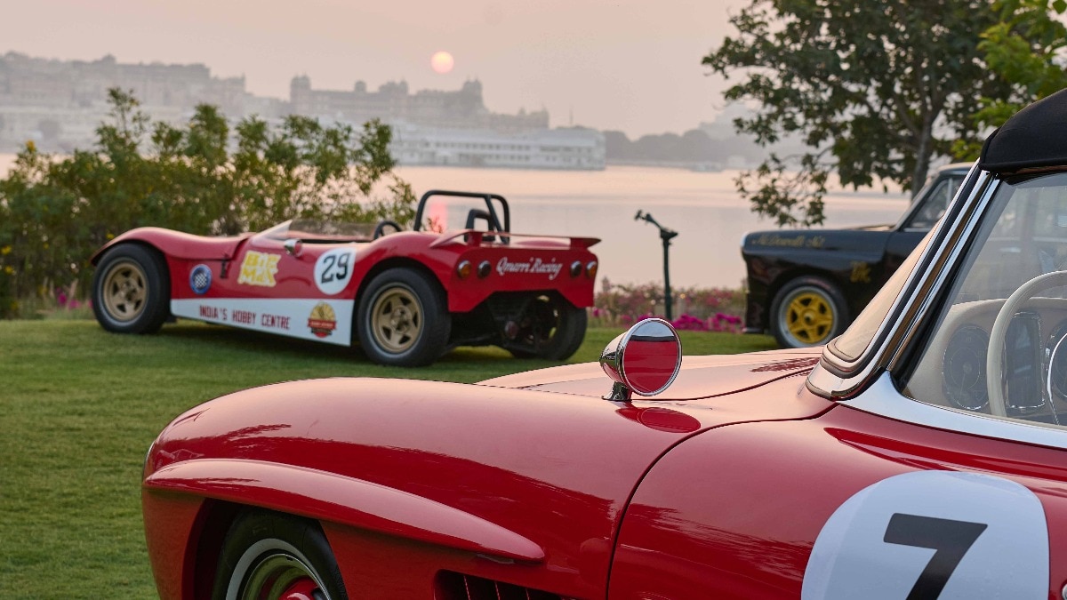 HELLO! India witnessed engines, elegance and enchantment of vintage cars by Lake Pichola