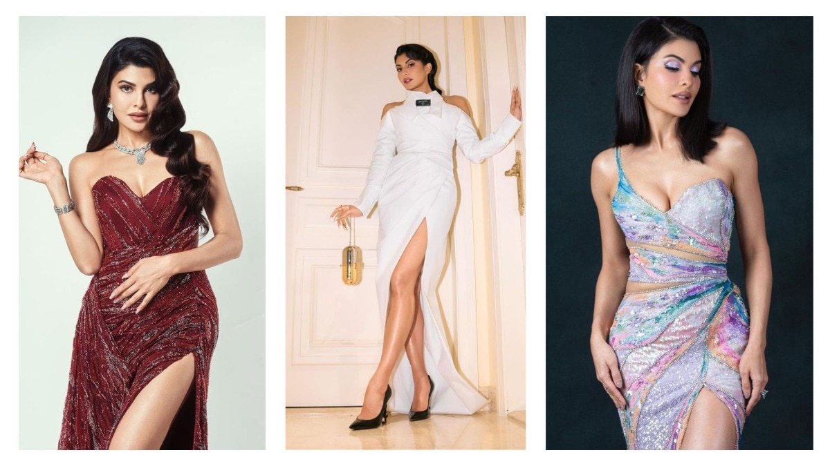 Jacqueline Fernandez is proof that thigh-high slits were tailormade for the red carpet