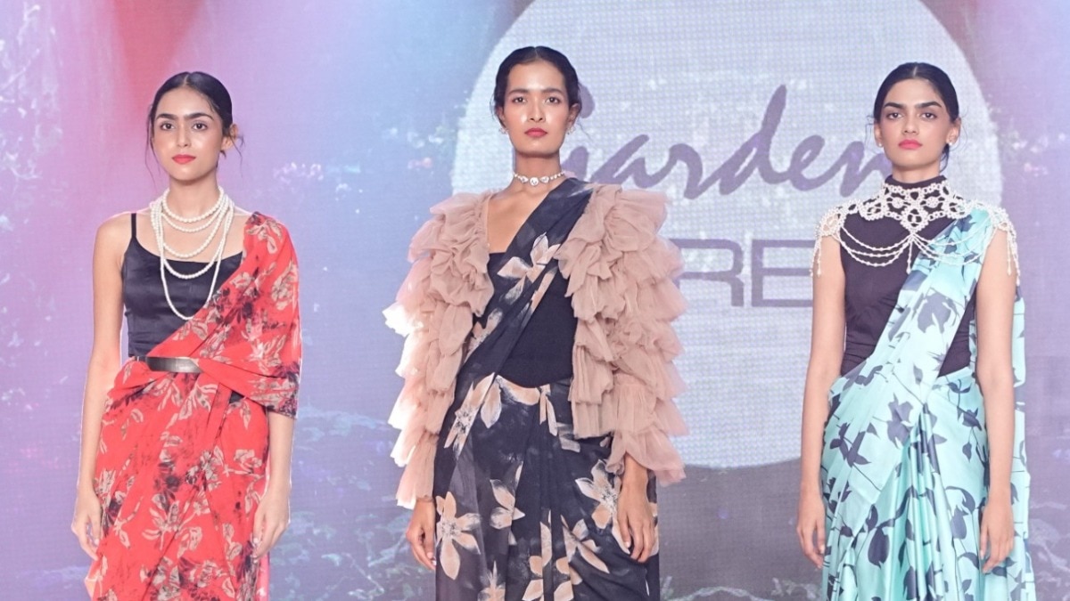 Garden Vareli’s new chapter in collaboration with The Chatterjee Group reimagines the saree for the modern woman