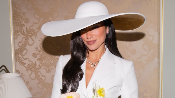 Dua Lipa's civil wedding style proves that less is more is the new bridal trend