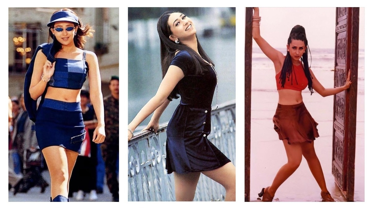 Nobody aced pop style of '90s quite like Karisma Kapoor did