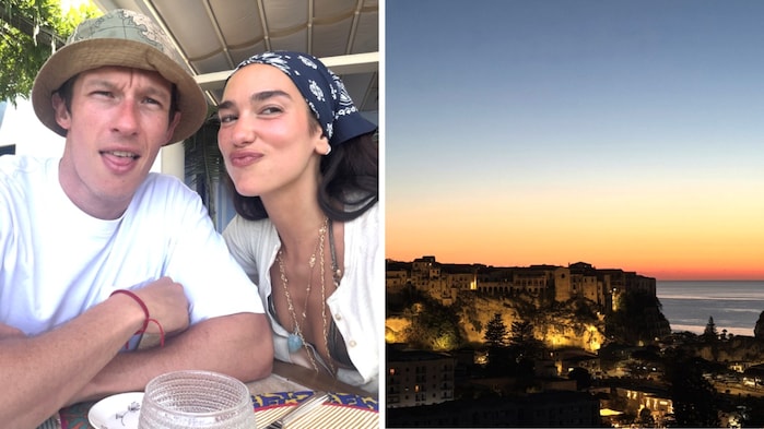 Follow Dua Lipa and Callum Turner's romantic honeymoon across Italy