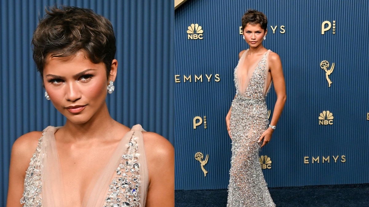The spotlight shines bright on Zendaya, dazzling in custom Prada at the Emmys 2026