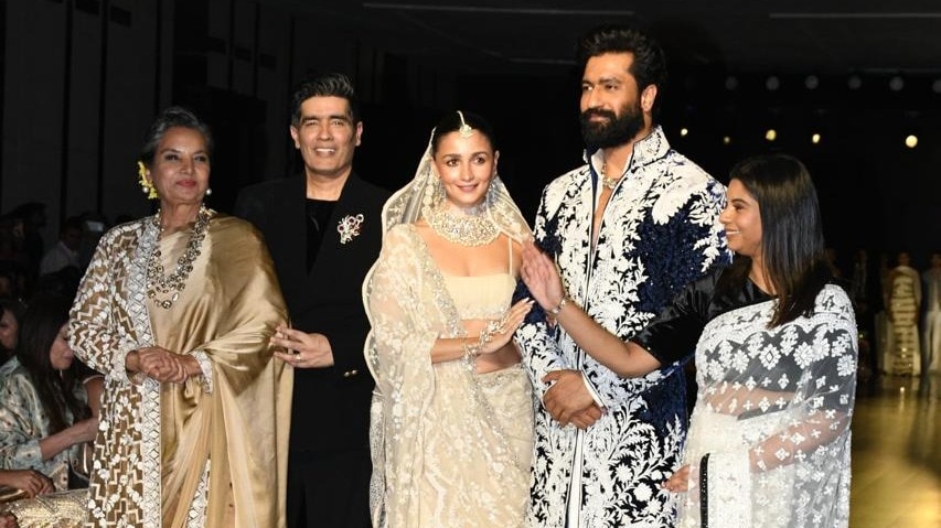 Alia Bhatt and Vicky Kaushal close Manish Malhotra's 15th Mijwan Fundraiser Show