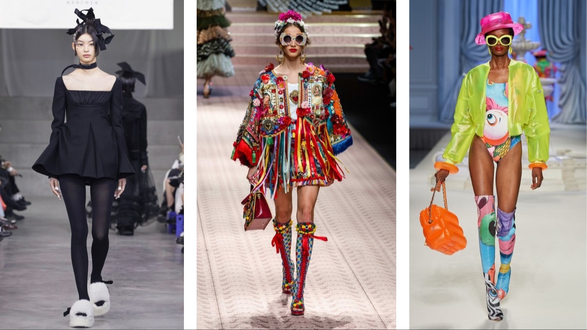 Maximalism in footwear/Trends of Spring Summer 2024