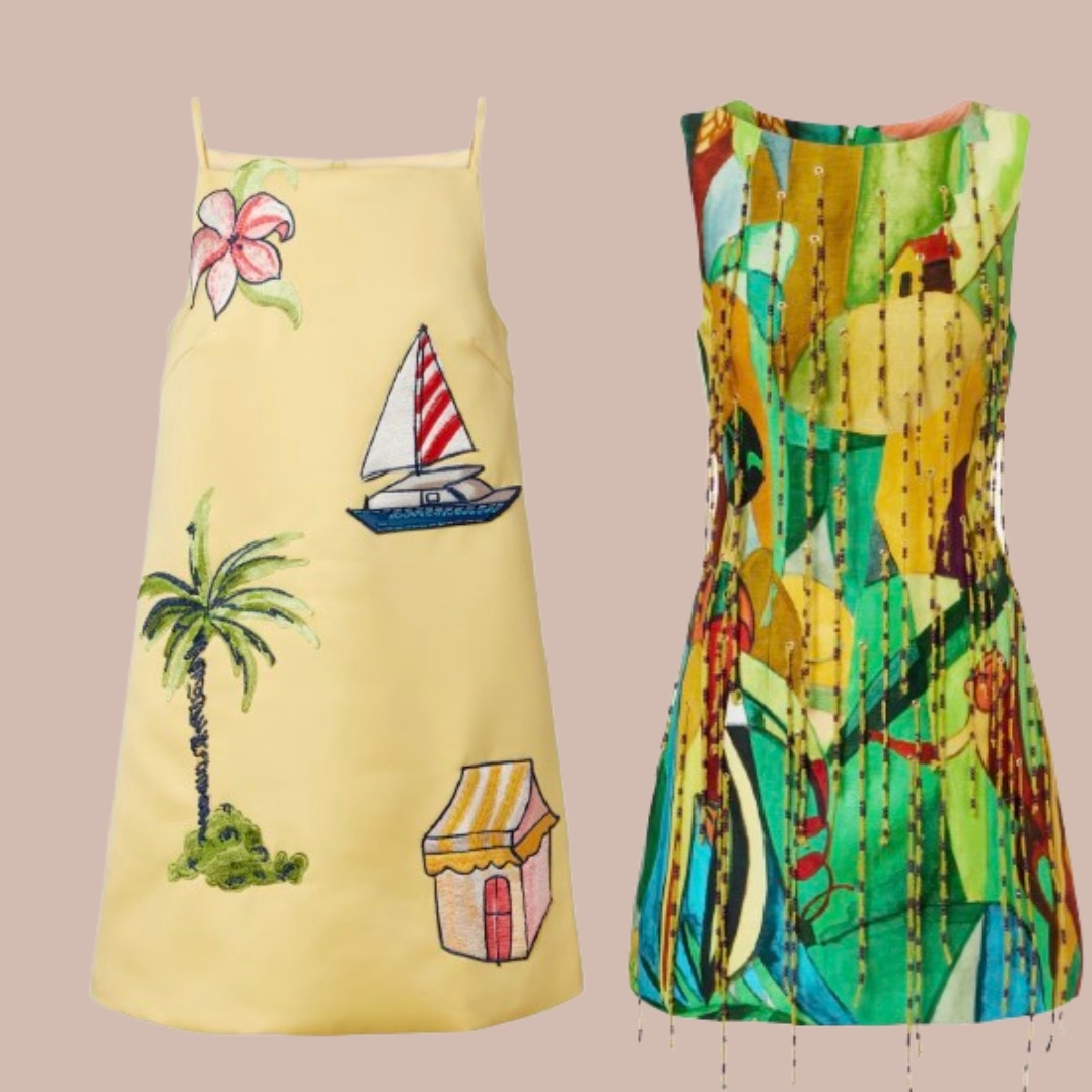 Beaded mini dresses made for your hottest summer night out