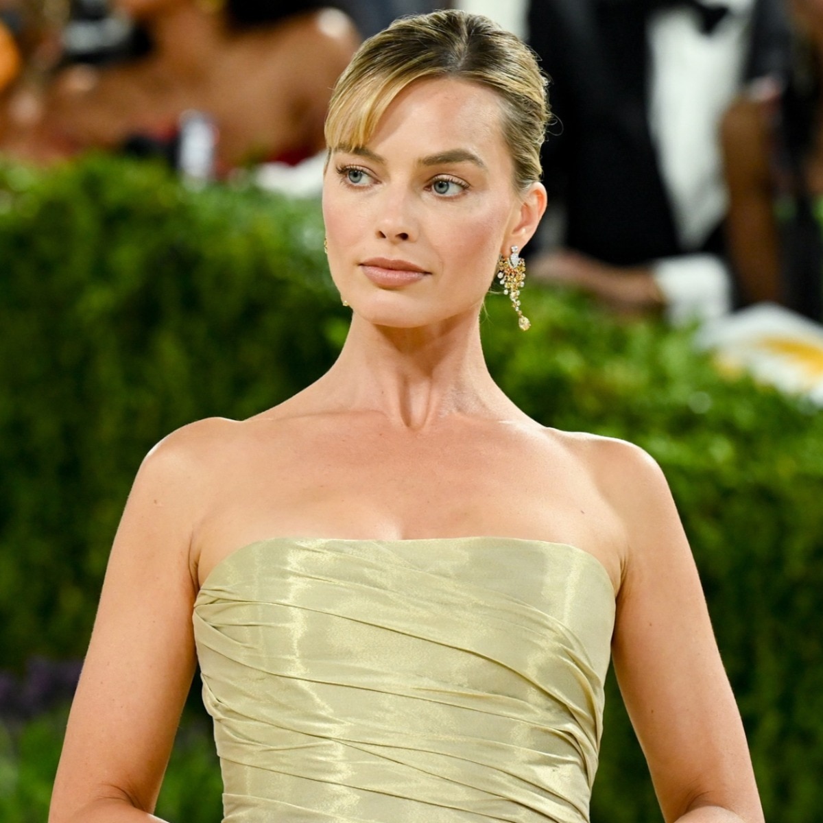 The metallic dresses bringing lustre to evening dressing