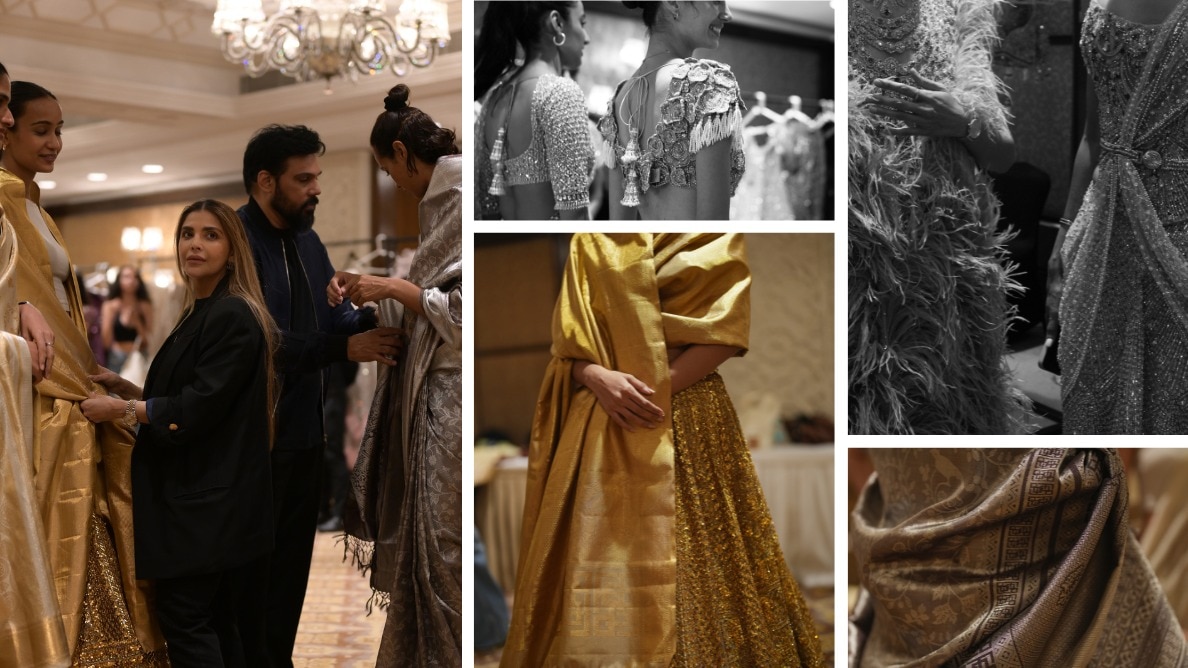 Falguni Shane Peacock ICW 2024 Rang Mahal