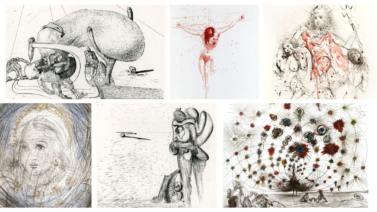 Salvador Dali Delhi Exhibition