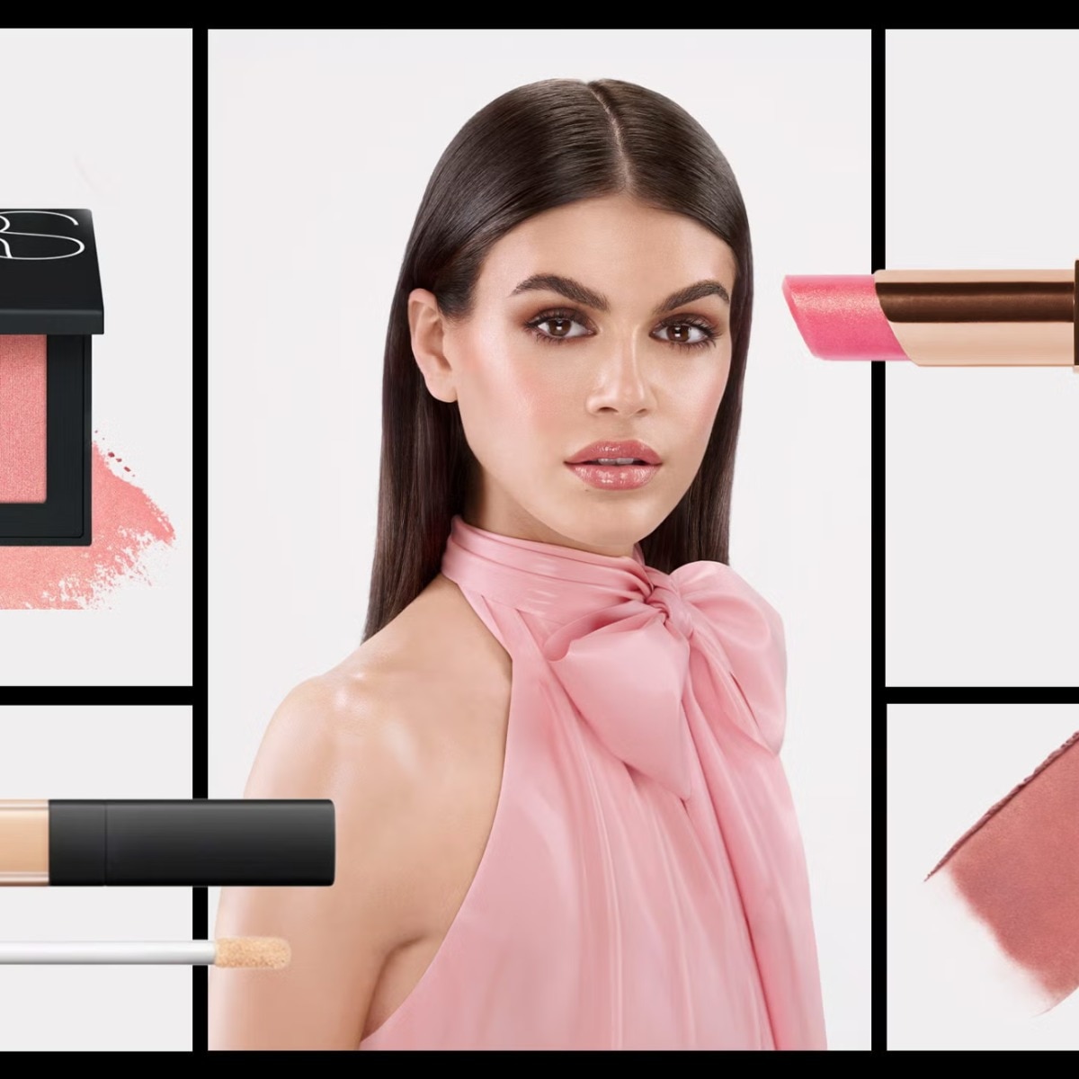 Kaia Gerber "really, really, really loves skinny brows"