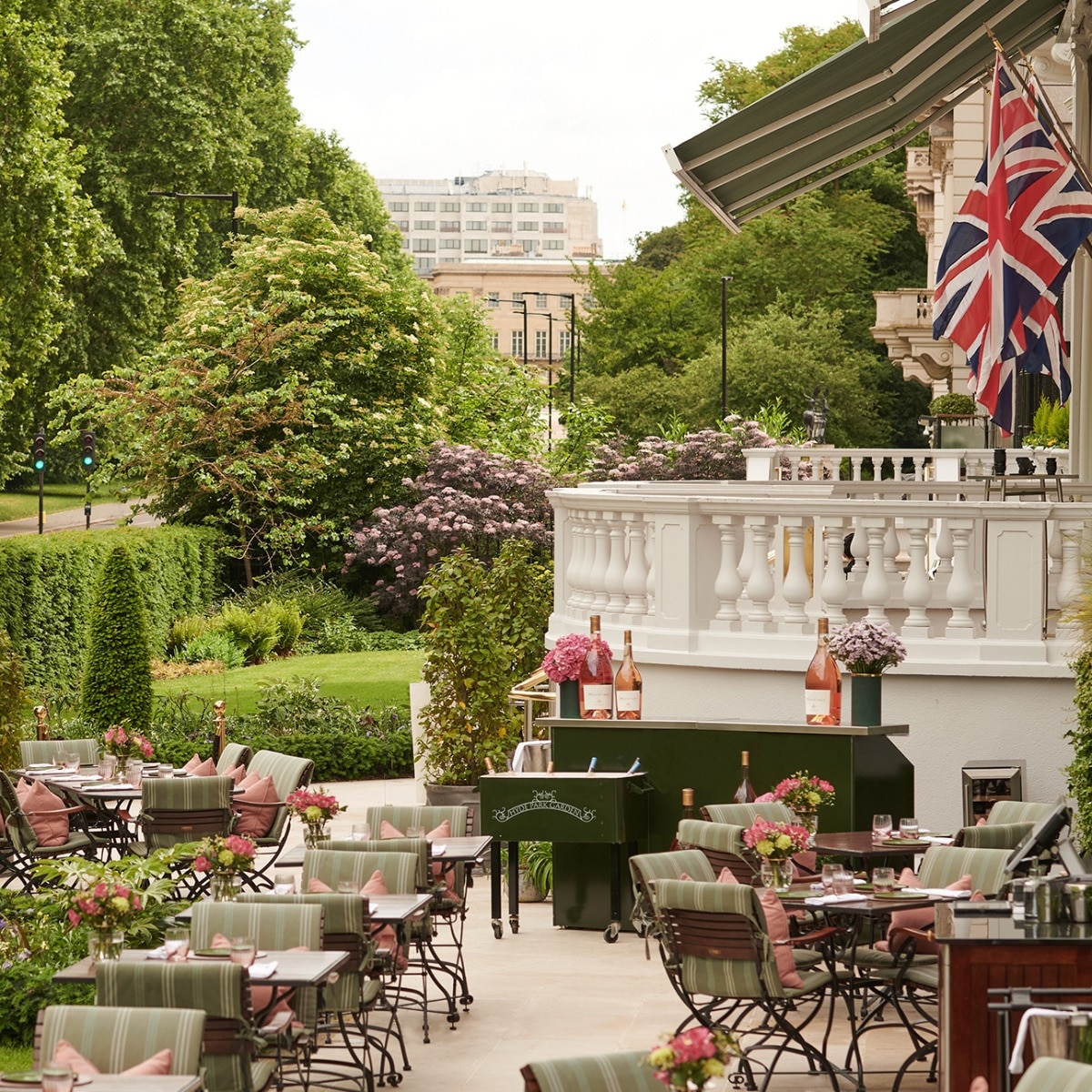 Hyde Park Garden sets the mood for open-air dining in London