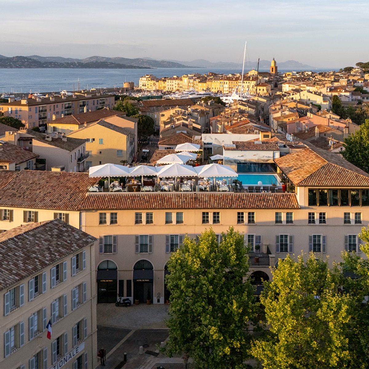 Discover the quieter side of the Riviera at Hôtel de Paris Saint-Tropez