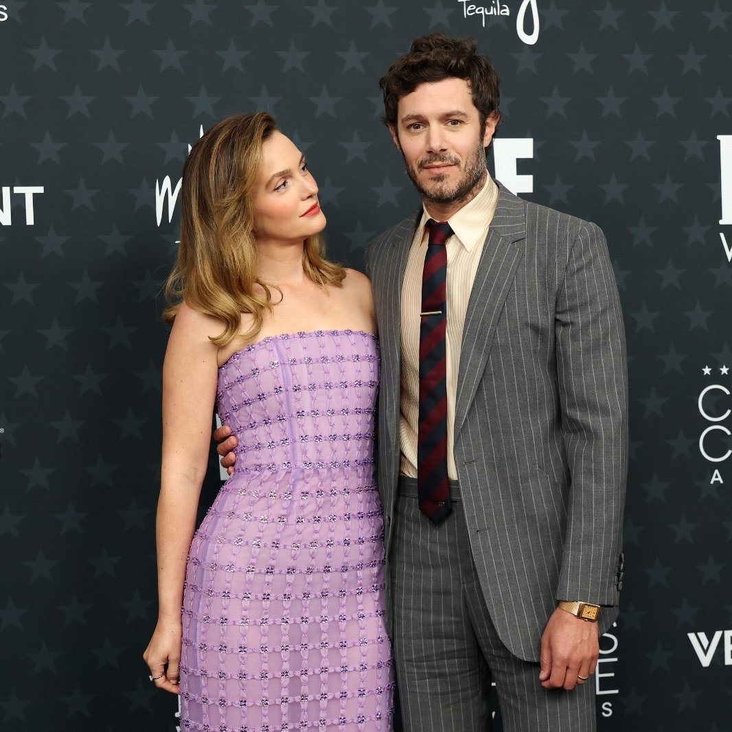 Old Hollywood elegance epitomised, courtesy of Leighton Meester and Adam Brody