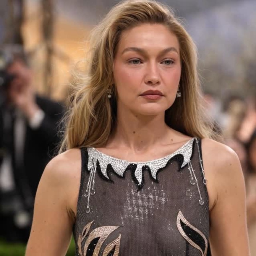 Gigi Hadid reinvents the naked dress in custom Miu Miu at Met Gala 2026