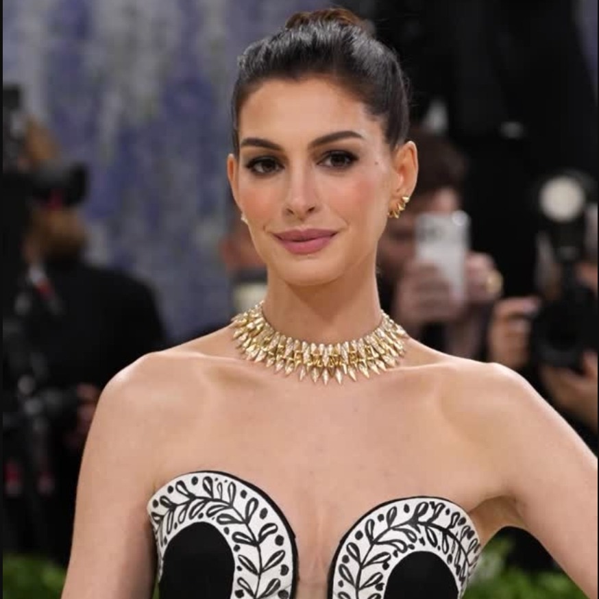 Anne Hathaway returns to Met Gala 2026 in custom Michael Kors and wearable art