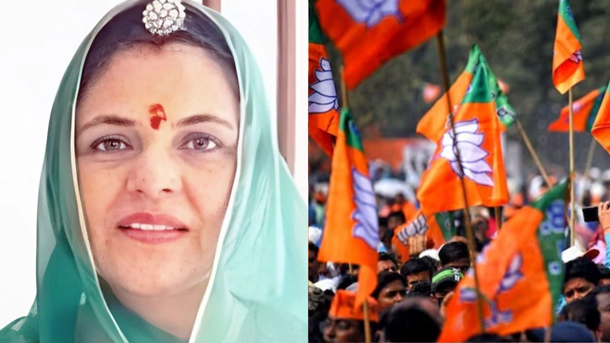 राजसमंद से मेवाड़ राजघराने की महिमा विश्वेश्वर सिंह को भाजपा ने बनाया उम्मीदवार (इमेज सोर्स- फ्री प्रेस जर्नल) राजसमंद से मेवाड़ राजघराने की महिमा विश्वेश्वर सिंह को भाजपा ने बनाया उम्मीदवार (इमेज सोर्स- फ्री प्रेस जर्नल)