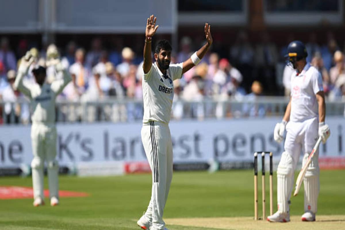 Jasprit Bumrah in this frame Jasprit Bumrah in this frame