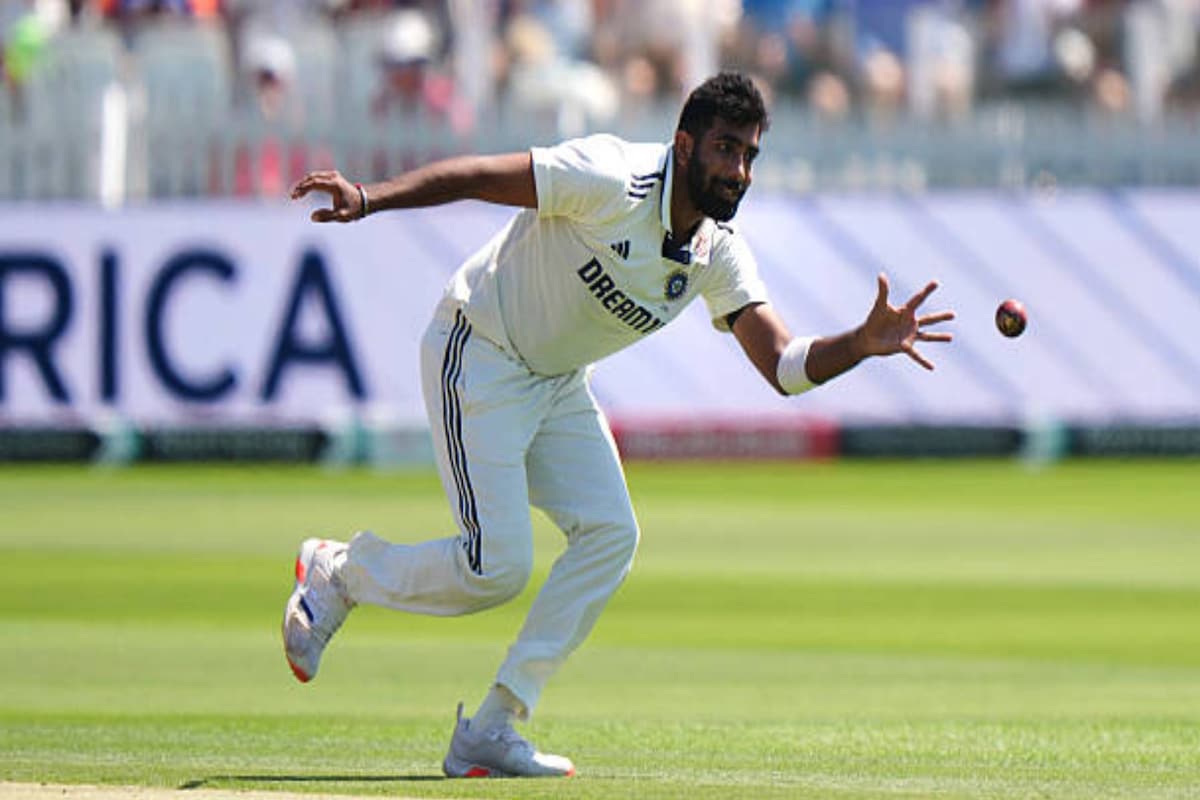 Jasprit Bumrah in this frame Jasprit Bumrah in this frame