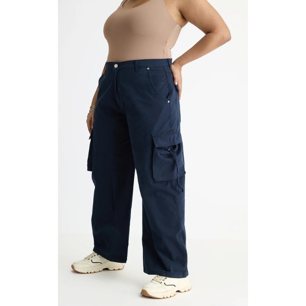 Freakins Elite Blue Curve Cargo Pants, ₹1,999