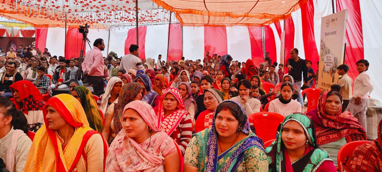 इटरा गांव पहुंचा किसान तक का किसान कारवां