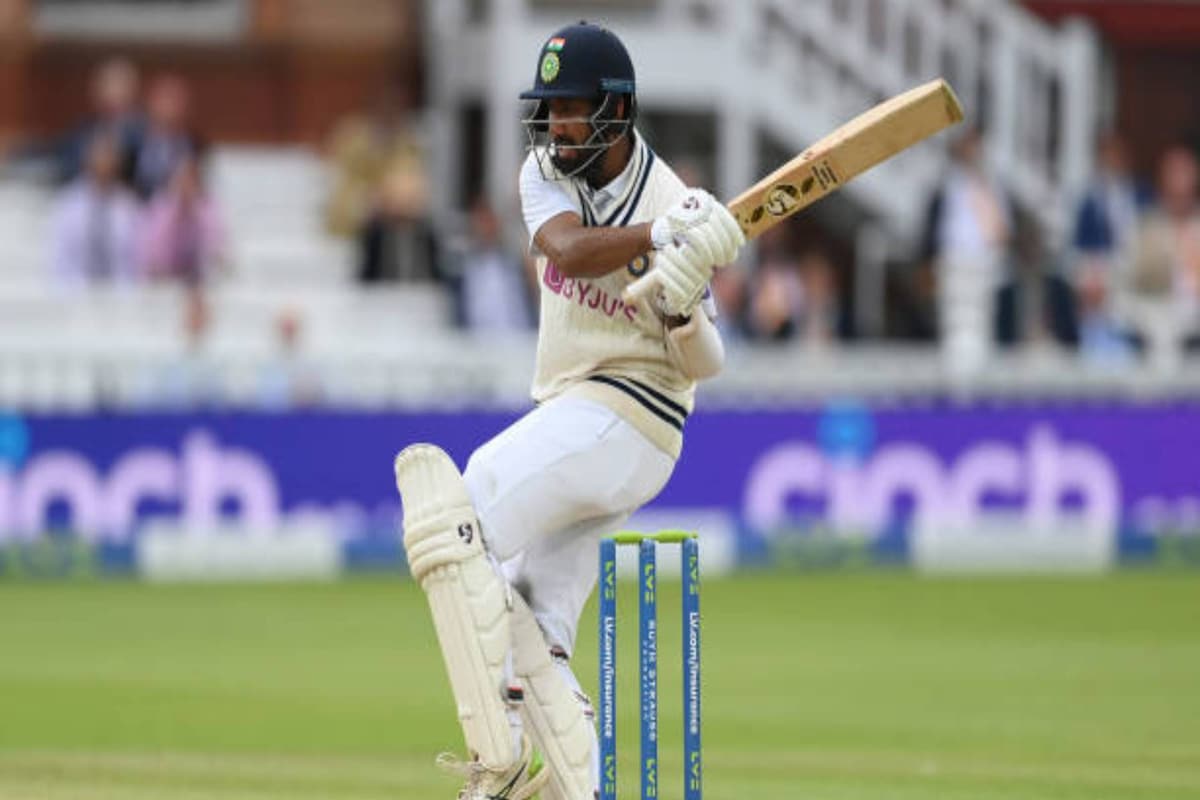 Cheteshwar Pujara in this frame Cheteshwar Pujara in this frame