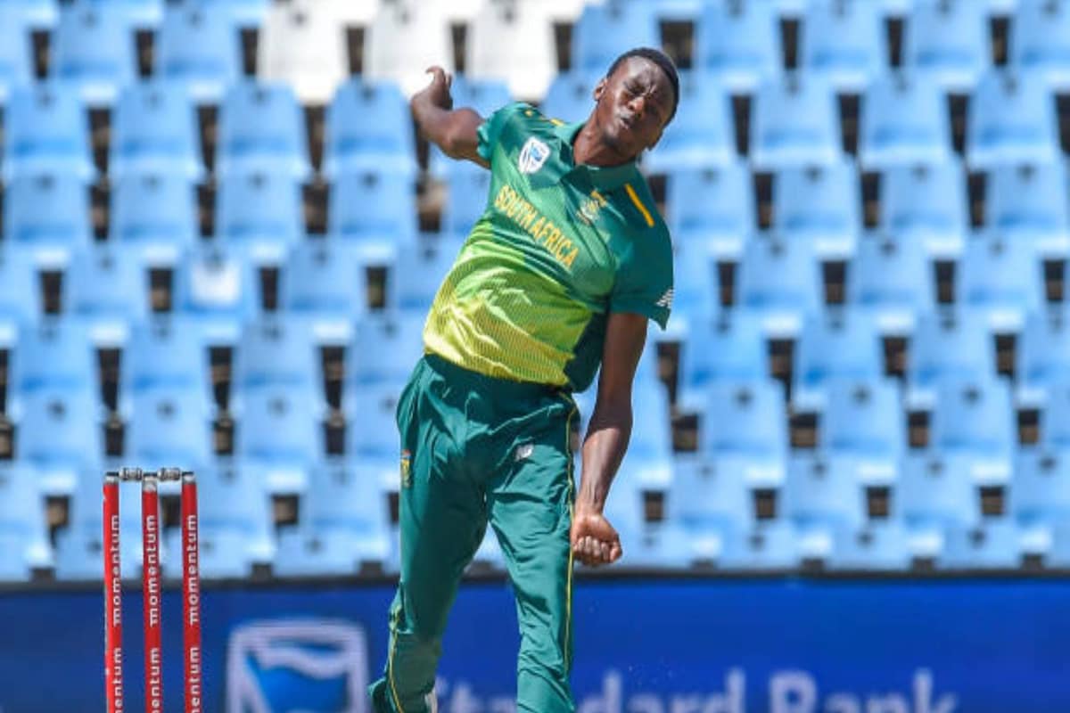 Kagiso Rabada in this frame Kagiso Rabada in this frame