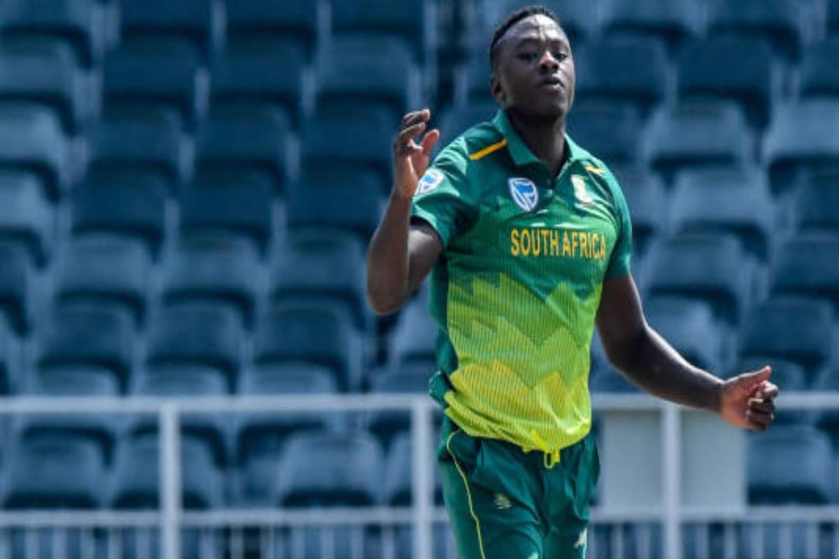Kagiso Rabada in this frame Kagiso Rabada in this frame