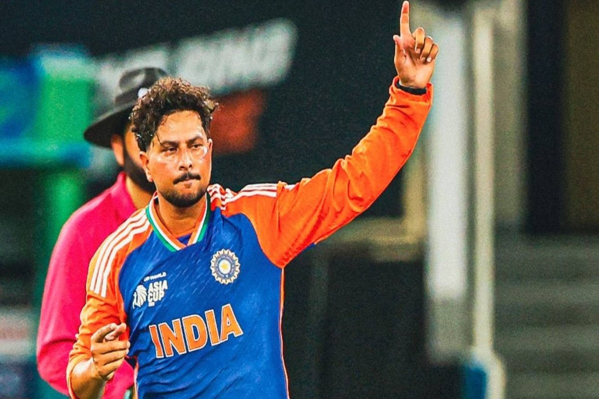 Kuldeep Yadav in this frame Kuldeep Yadav in this frame