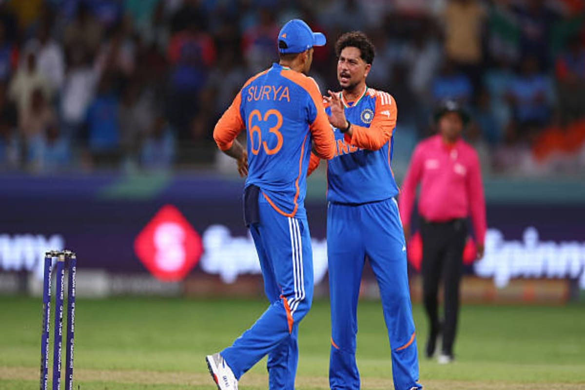 Kuldeep Yadav and Suryakumar Yadav in this frame Kuldeep Yadav and Suryakumar Yadav in this frame