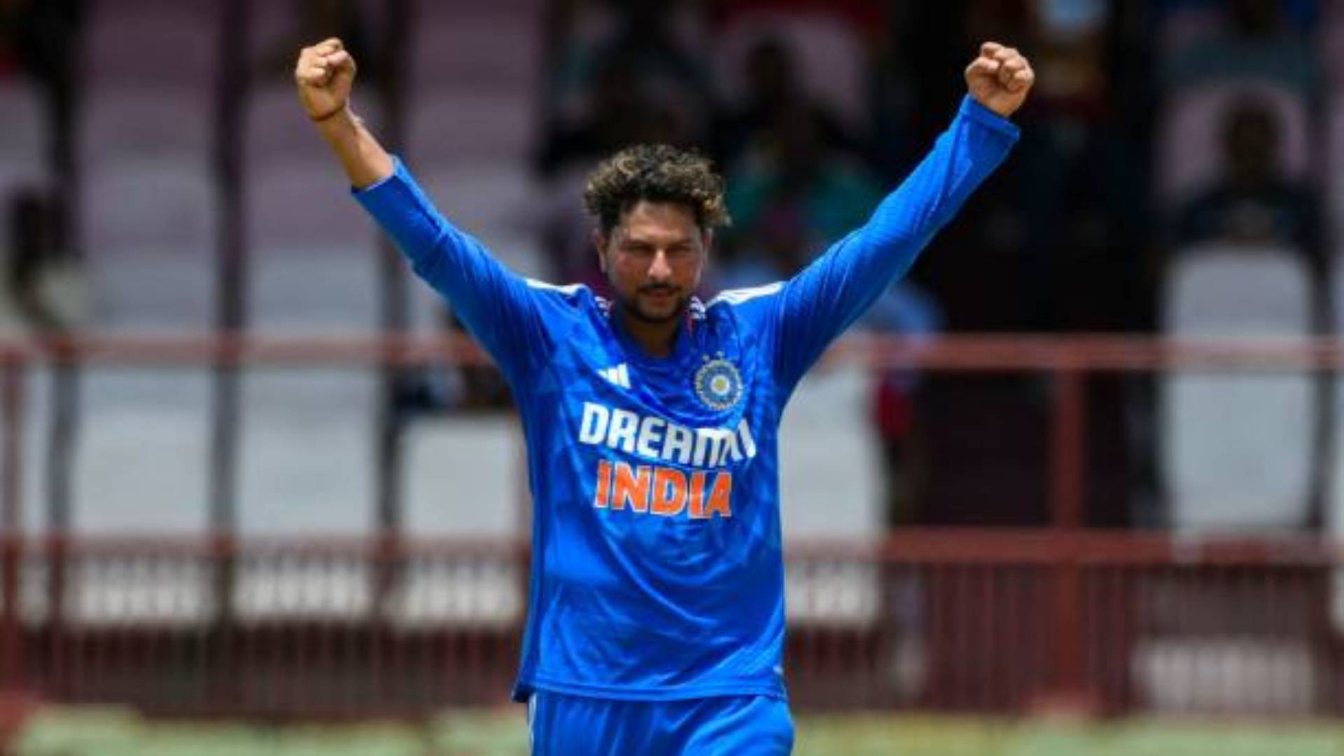 Kuldeep Yadav in this frame