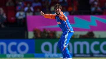 Kuldeep Yadav in this frame Kuldeep Yadav in this frame