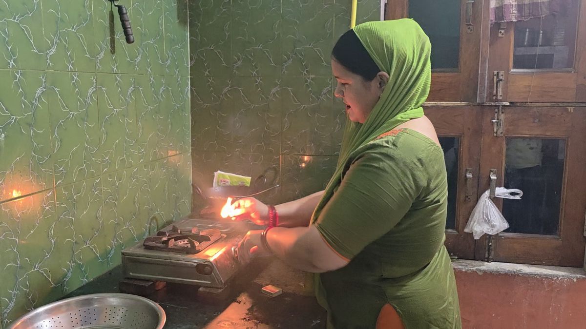 एकौनी गांव के लोगों की गैस की किल्लन नहीं