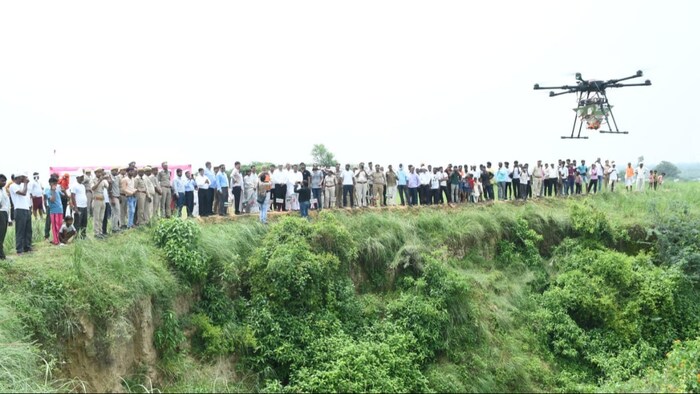 यमुना एक्सप्रेसवे औद्योगिक विकास प्राधिकरण (यीडा) ने एरियल ड्रोन सर्वे की शुरू की तैयारी (File Photo)