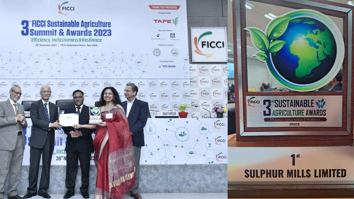 SML Limited को है पर्यावरण की चिंता, FICCI एग्रीबेस्ड डीकार्बनाइजेशन केटेगरी में हासिल किया नंबर-1 का अवॉर्ड
