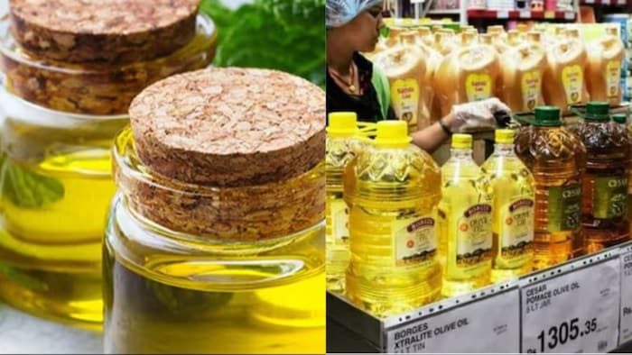 Which is the right container to store edible oil plastic bottle or glass
