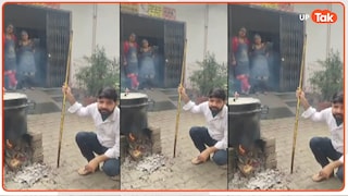 मेरठ जिला अस्पताल में गैस की किल्लत! क्या यहां अब लकड़ी के चूल्हे पर पकाया जा रहा खाना? Gas crisis in district hospital of Meerut