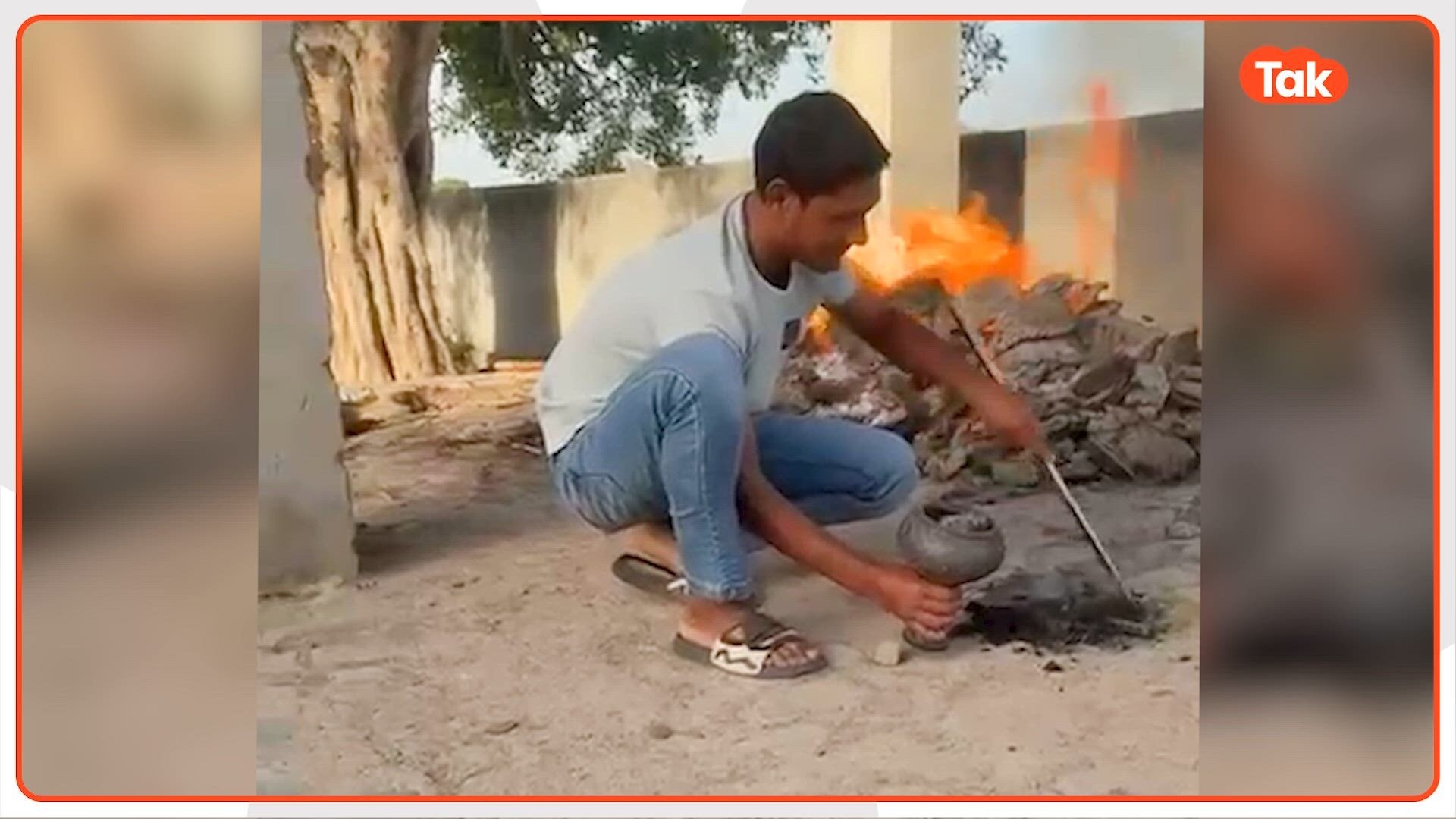 जलती चिता की आग से सुलगाया हुक्का, जिस युवक ने ये शर्मसार कांड किया उसका नाम क्या है? 