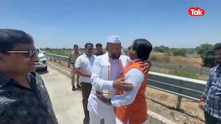 अब्दुल सत्तार आणि अंबादास दानवेंची समृद्धी महामार्गावर झाली भेट, नेमकं काय घडलं? Mumbai Tak