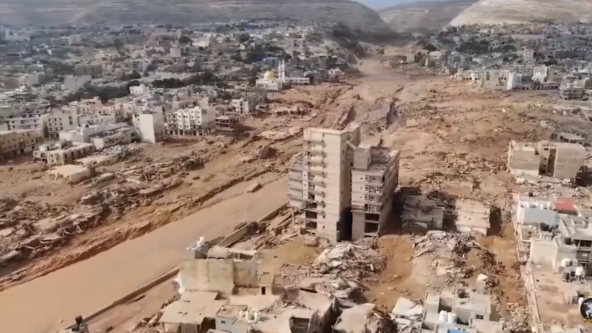 दो प्रधानमंत्री वाले देश लीबिया में डेनियल तूफान ने मचाई तबाही दो प्रधानमंत्री वाले देश लीबिया में डेनियल तूफान ने मचाई तबाही