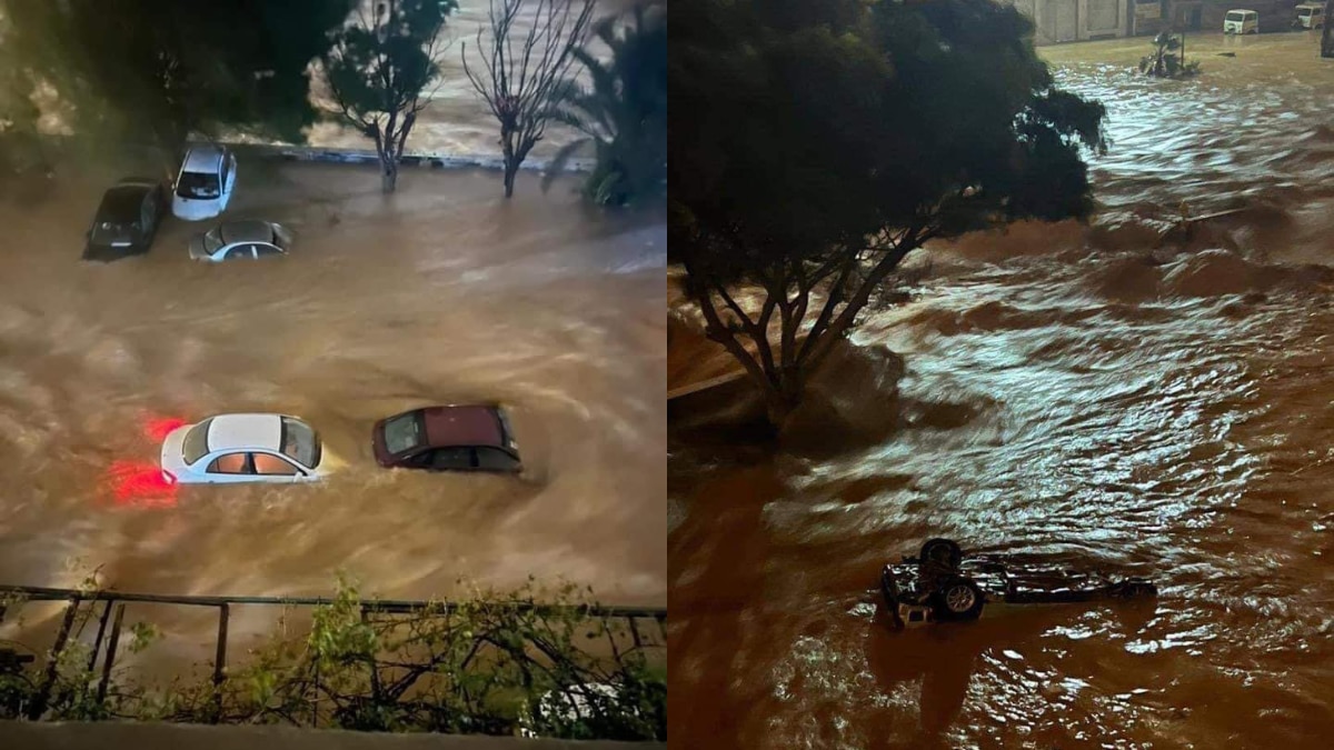 दो प्रधानमंत्री वाले देश लीबिया में डेनियल तूफान ने मचाई तबाही दो प्रधानमंत्री वाले देश लीबिया में डेनियल तूफान ने मचाई तबाही