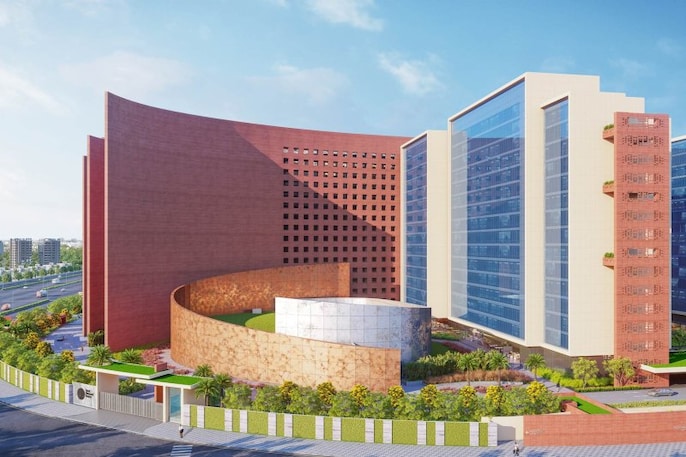 सूरत डायमंड बोर्स, (फोटो : एसडीबी) सूरत डायमंड बोर्स, (फोटो : एसडीबी)