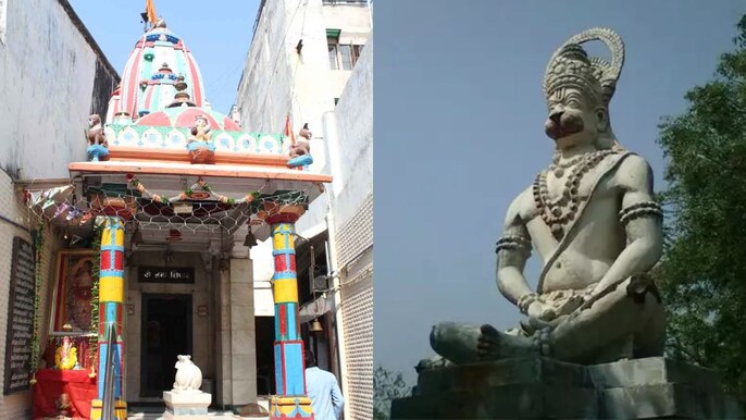 अहमदाबाद में 'हनुमान' लगवाते हैं वीजा अहमदाबाद में 'हनुमान' लगवाते हैं वीजा