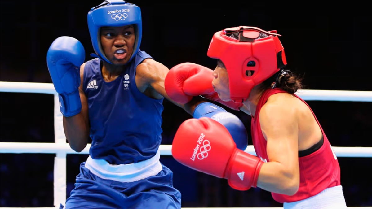 लंदन ओलंपिक-2012 में भारतीय मुक्केबाज मैरीकॉम ने कांस्य पदक जीता था/IOC