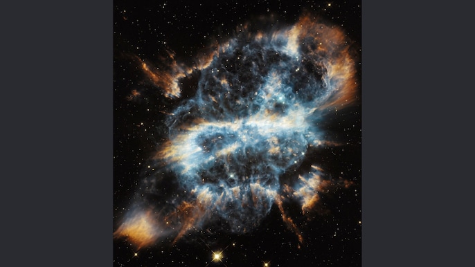 अंतरिक्ष से नेबुला कुछ इस तरह का नजर आता है अंतरिक्ष से नेबुला कुछ इस तरह का नजर आता है