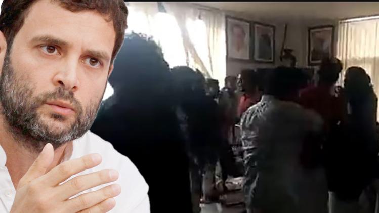 Wayanad Rahul Gandhi s Office Attacked 